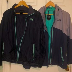 North Face Women’s Purple 2 in 1 Jacket